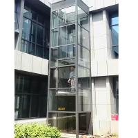Outdoor Electric Residential Customized Passenger Home Elevator Lift With Automatic Center Door Opening