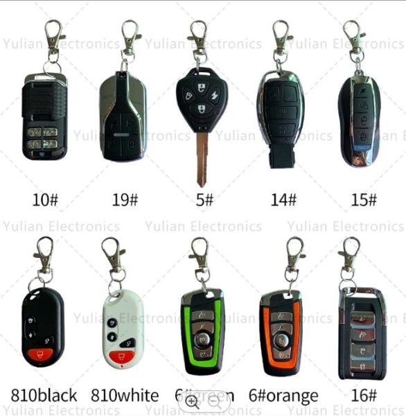 0.3kg Two Wheeler Security System , Iso DC12V Dirt Bike Alarm