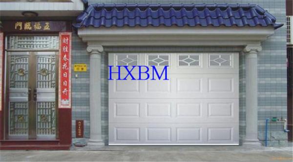 Residential Horizontal Aluminium Garage Doors With Automatic Safety Protection Device
