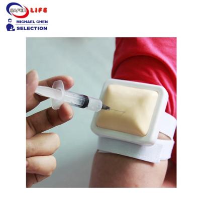 O ISO de formação intramuscular médico do CE de Practice da enfermeira da almofada da injeção simulou o manequim 85mm da pele