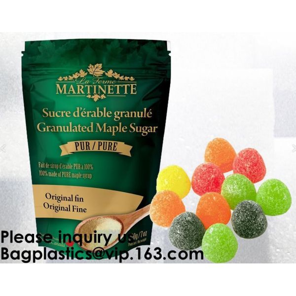 Stand Up Pouch Bags, Coffee Been Bag Packaging With Zipper Pouch Food Bag Aluminum Foil k Doypack