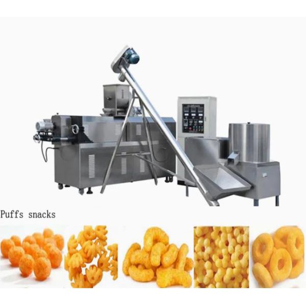 Wheat , corn starch , potato starch 3D Snack Pellet Machinery