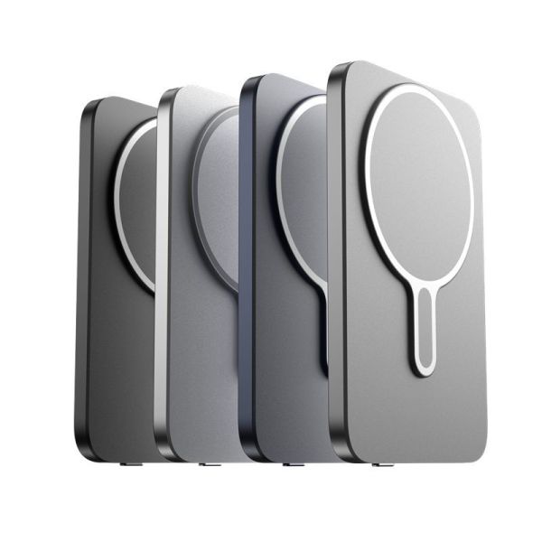 Slim Aluminum MagSafe Power Banks 10000mAh Fast Charging Power Bank For IPhone / Android