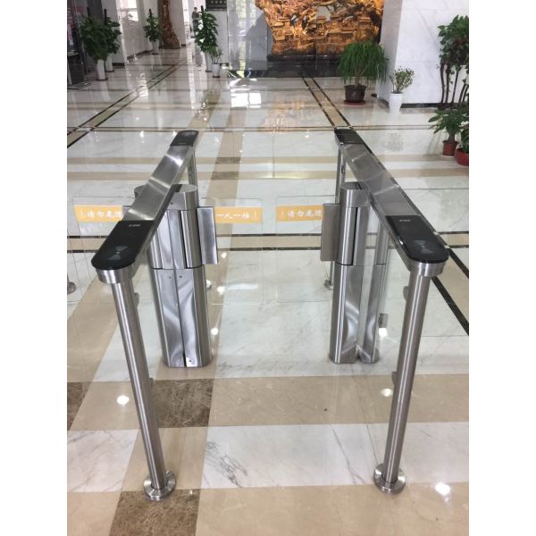 Anti Tailgating Speed Gate Access Control , 70W Electronic Turnstile Gates