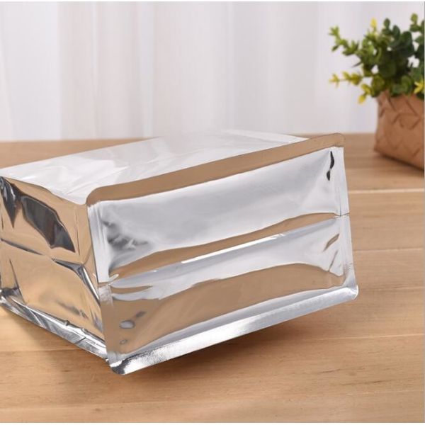 Colorful Food Grade Stand Up Zipper Pouch 50 micron Aluminum Foil Packaging Bag