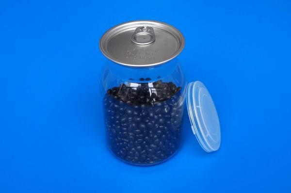 480Ml Plastic Storage Canisters Food Grade PE Lid 81 * 121MM 	40℃ Resistance