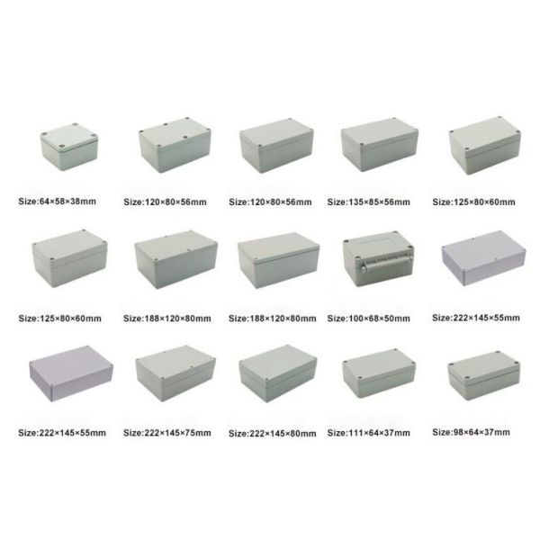 Электрическое алюминиевое приложение ИП67/терминальная коробка на открытом воздухе с винтом нержавеющей стали