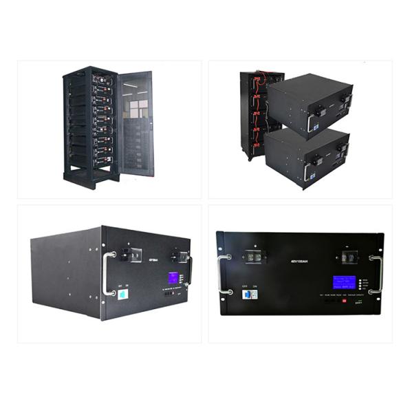 Bateria recarregável de íons de lítio fosfato 48V 100Ah Armazenamento de energia Bateria Lifepo4