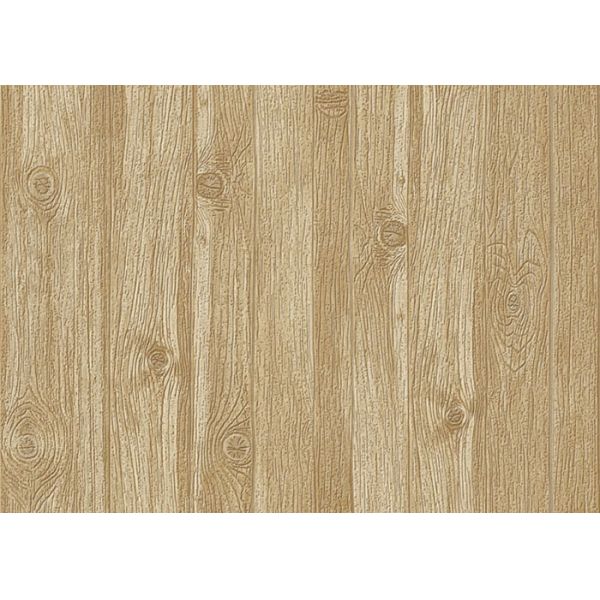 La madera retra 3D se dirige el hogar del papel pintado los 0.53*10m/rollo, no- pegada