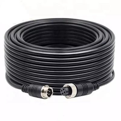 Chicote elétrico niquelado para robô M12 4 pinos à prova d'água cabo conector OEM