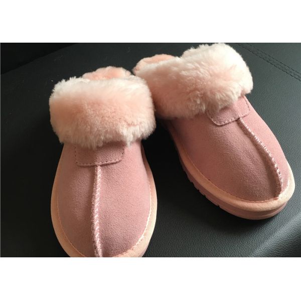 АВСТРАЛИЯ ягнится ботинки зимы каштана тапочек овчины теплые крытые