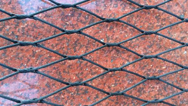 Eco Friendly Woven Stainless Steel Mesh Rustless 1.2mm Rope Diameter