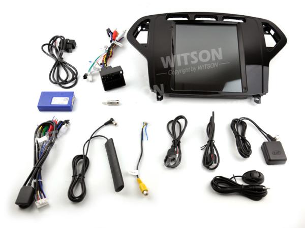 9.7'' Tesla Vertical Screen Ford Mondeo Fusion MK4 2007-2010 Android Car Multimedia Player