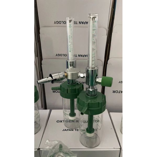 Oxygen Flow Meter Normal Range High Flow 0-15 Lpm Medical Oxygen Air and Oxygen Flow Meters