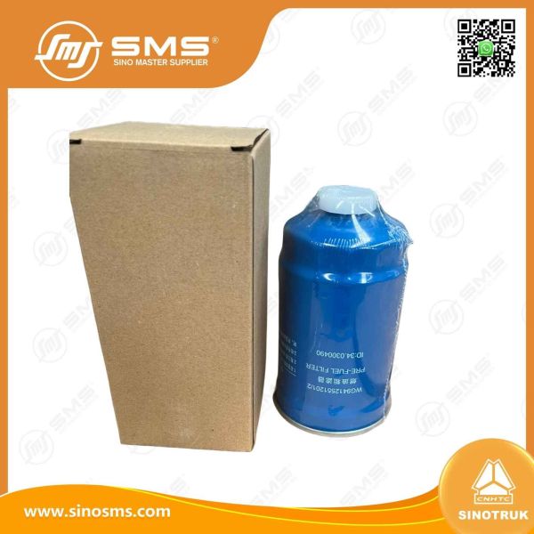 WG9412551201 Фильтр топлива HOWO Части грузовиков