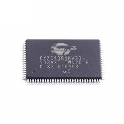 18Mbit Static SRAM Chip 6.5 Ns COMS CY7C1381KV33-133AXI