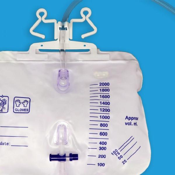 Mens Small Kidney Catheter Overnight Urine Drainage Bags