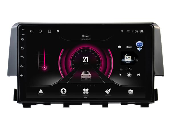 9/10.1 Screen For Honda Civic 2016-2018 Car Multimedia Stereo