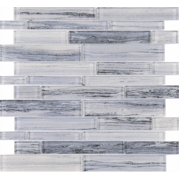 Yellow Iridescent Small Chips Glass Mosaic Mix Stone