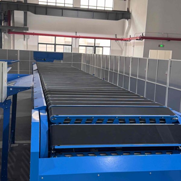 Narrow Belt Sorter 8000 Pieces/Hour with ≥99.99% Sorting Accuracy for Warehouse Logistics Systems