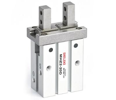 SMC Corporation MHZ2-20D Gripper, Air, Double Acting, Bore Size:20mm, Parallel 2-Finger, 0.1-0.7 MPa