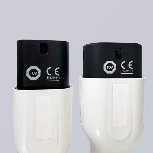 Type 2 - Type 2 EV Charger Extension Cable 16A Silver Plating