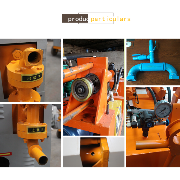 Long Lifetime Prestressing Post Tension Grouting Mortar Cement Mixer Machine 450 Kg