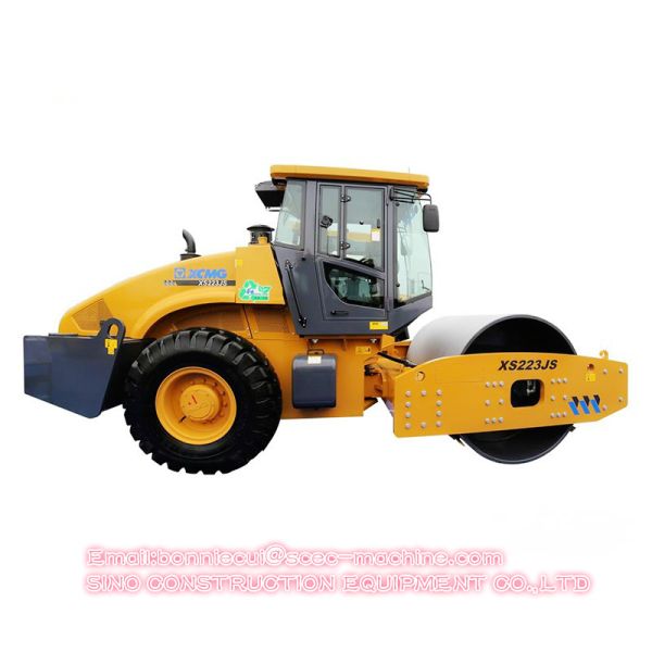 Механический одиночный ролик дороги СС223ДЖС компакта Компактор Вибраторы ролика барабанчика