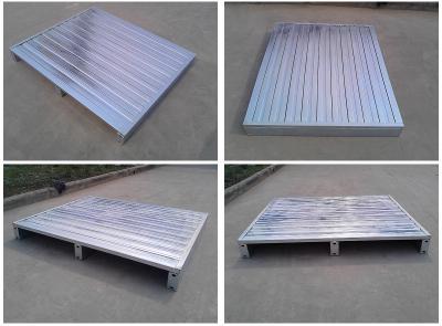 heavy duty stackable standard steel pallet , metal pallet for warehouse and logistics