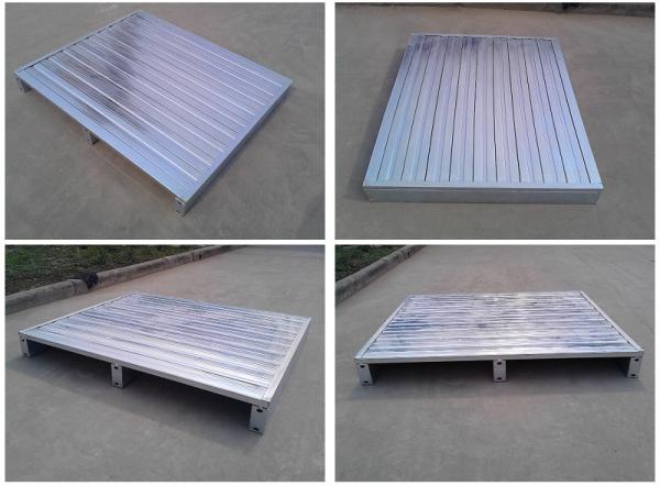 heavy duty stackable standard steel pallet , metal pallet for warehouse and logistics