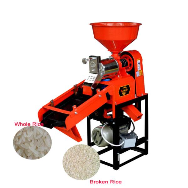 Mini Rice Mill For Home pequeno vibratório de aço inoxidável 180kg pela hora