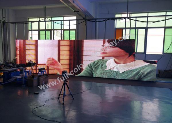 Epistar electronic Indoor Rental led display full color with 3G / GPS / WIFI , 4mm pixel pitch