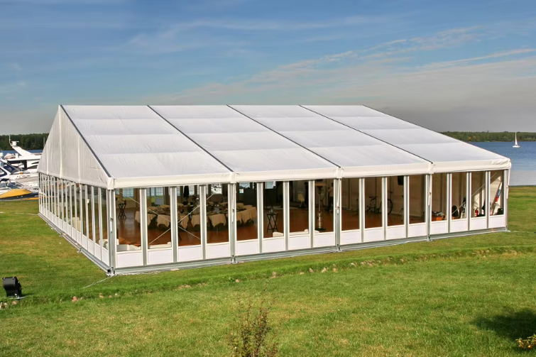 Новый стиль белый, прозрачный, настраиваемый свадебный шатер