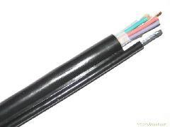 Pendant Round Flat Crane Cable , Colour Cores 30C 16 AWG 30 x 1.5
