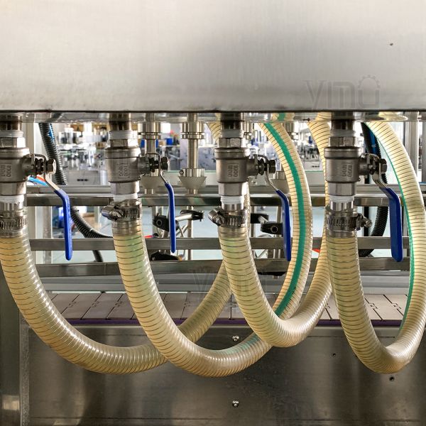 Customized Automatic Bottle Filling Machine Piston Pump Liquid Machine 1000W 380V