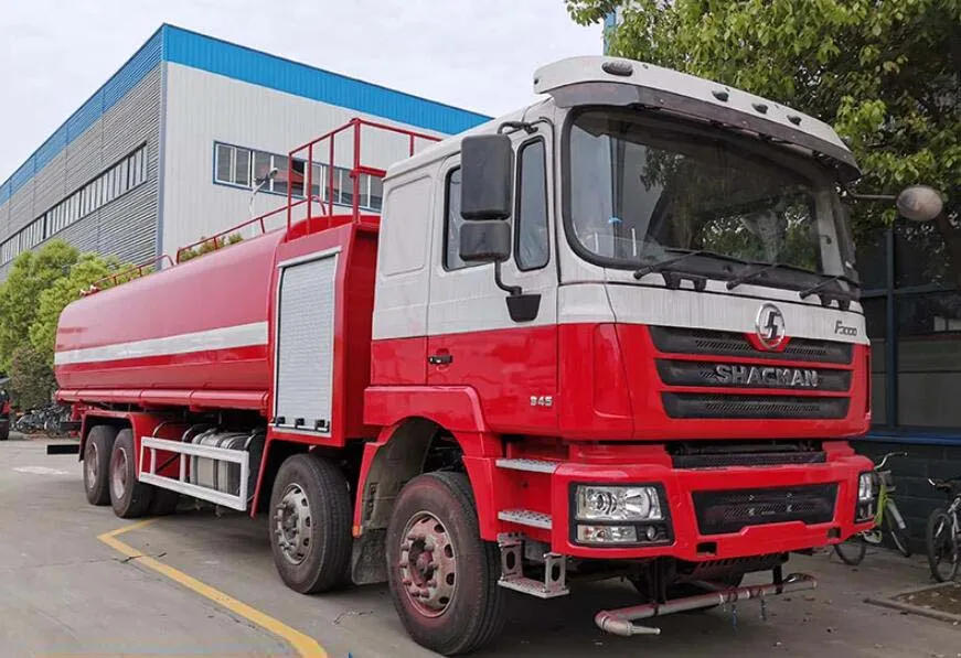 Shacman 25000L Water Tank Fire Fighting Truck 20T Fire Engine Truck
