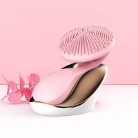 Reino Unido tapa el cepillo de limpiamiento facial eléctrico 8000rmp/Min del silicón