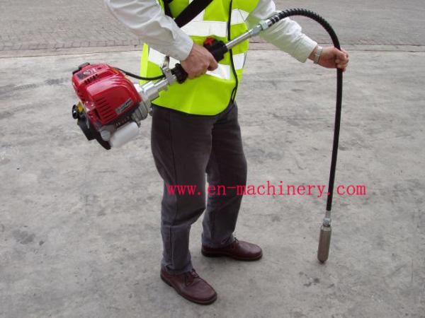 Petrol/gasoline 1E36F engine Concrete Vibrator with 45mm Vibrator head