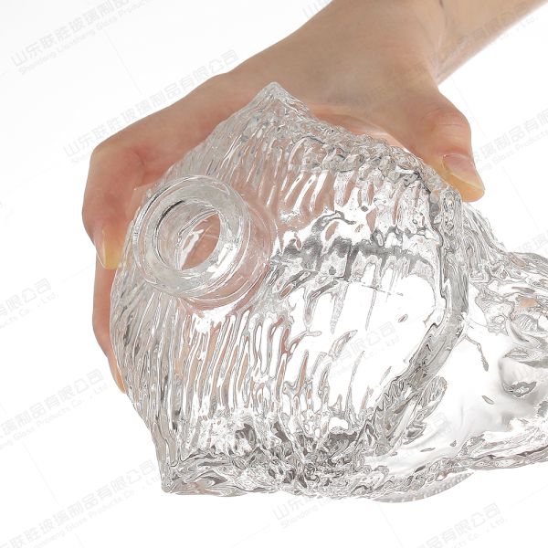 Прозрачная стеклянная бутылка для напитков Стеклянные бутылки для масла Стеклянные бутылки для вина