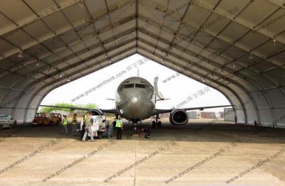 Water Proof Aluminum Frame Aircraft Hangar Tent For Large Aircraft Parking And Maintance