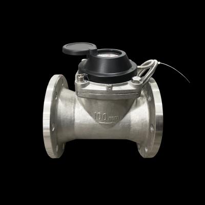2 Inch Flanged Water Meter Photoelectric Direct Reading Industrial Water Meter 1.6MPa