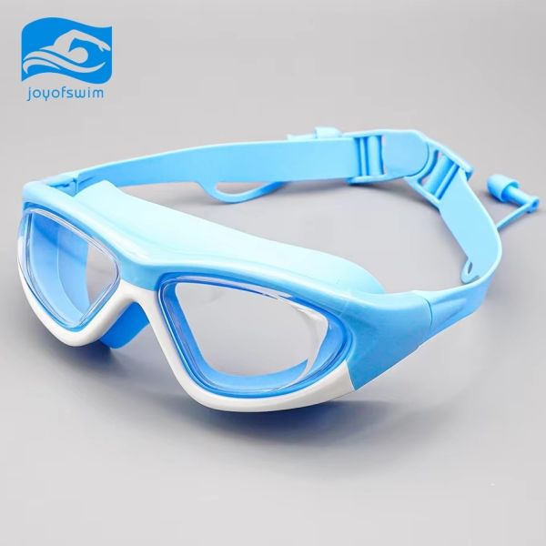 Professional Full Rim Anti Fog Swimming Goggles UV Proof For Adults And Kids