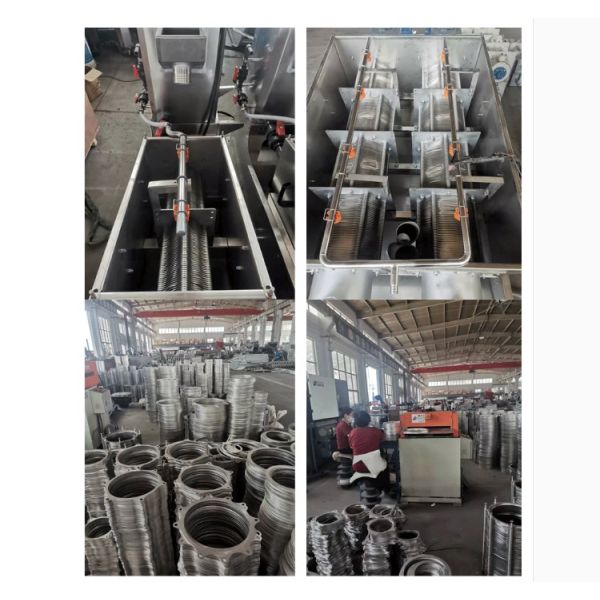 Máquina de desecación del barro Volute de la prensa de tornillo para la depuradora de aguas residuales