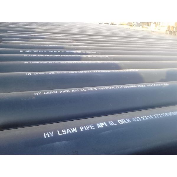 Anti Corrosion 3LPE Coating 12.5m LSAW Steel Pipe