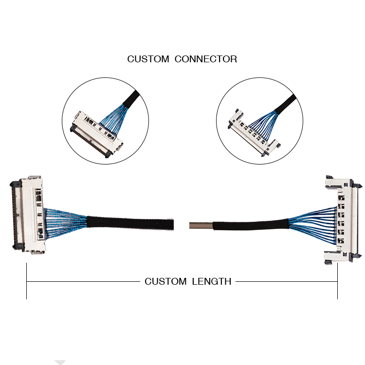 41 сборка кабеля JAE EDP LVDS Pin ФИКСИРУЕТ 41P к ЧАСАМ FX15S-41P-0.5SD