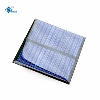 China Manufacturer ZW-5555-6V Poly Solar Panel Charger 0.45W Customized Epoxy Mini Solar Panel 6Volt