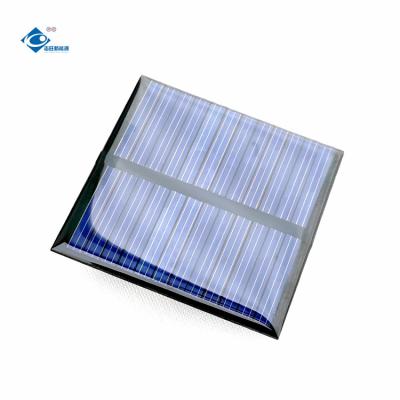 China Manufacturer ZW-5555-6V Poly Solar Panel Charger 0.45W Customized Epoxy Mini Solar Panel 6Volt