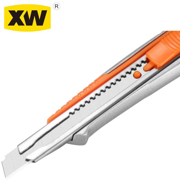 Aluminum Snap Off Blade Cutters 9mm Slide Locking Mechanism SX096