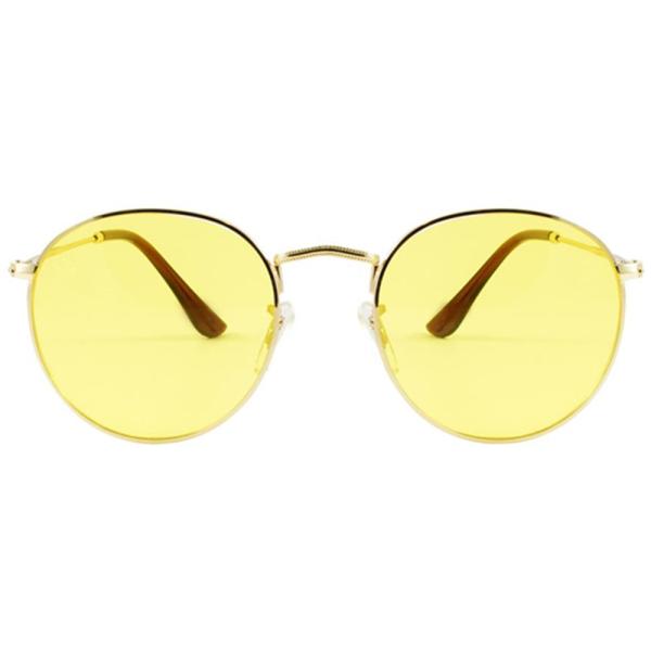 Colored Lens Color Therapy Glasses Chakra Mood Light Therapy Chromotherapy Glasses Round Super Retro Sun Glasses
