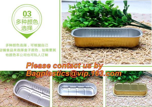 Hot sale Disposable Food Packaging Aluminium Foil Containers/tray/box